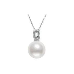 18K Solid Gold Edison Pearl Necklace KN00071