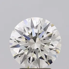 2.70 Carat Round Lab Grown Diamond