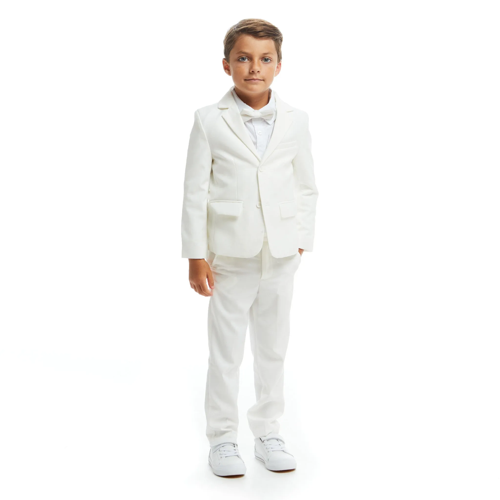 5-Piece Suit Set | White