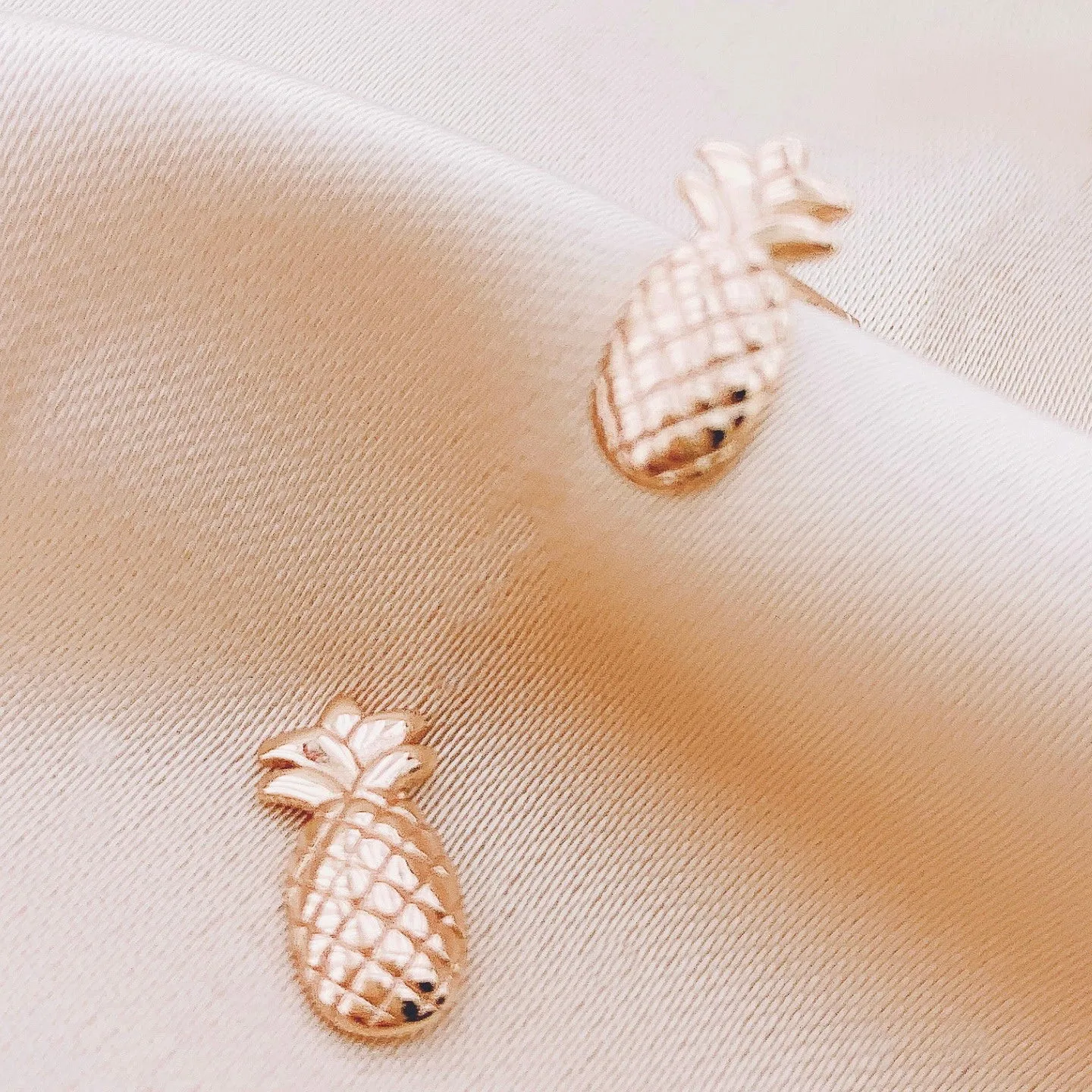 925 Silver Pineapple Stud Earring