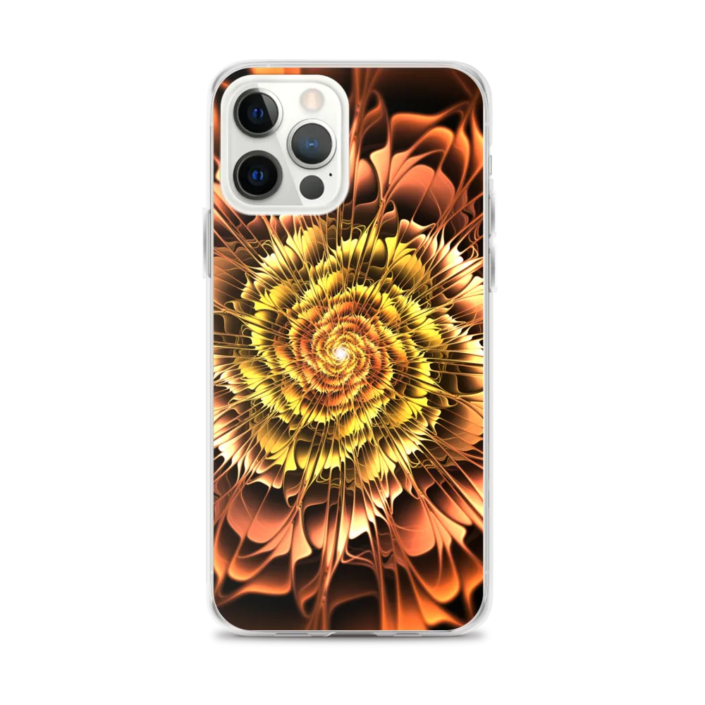 Abstract Flower 01 iPhone Case