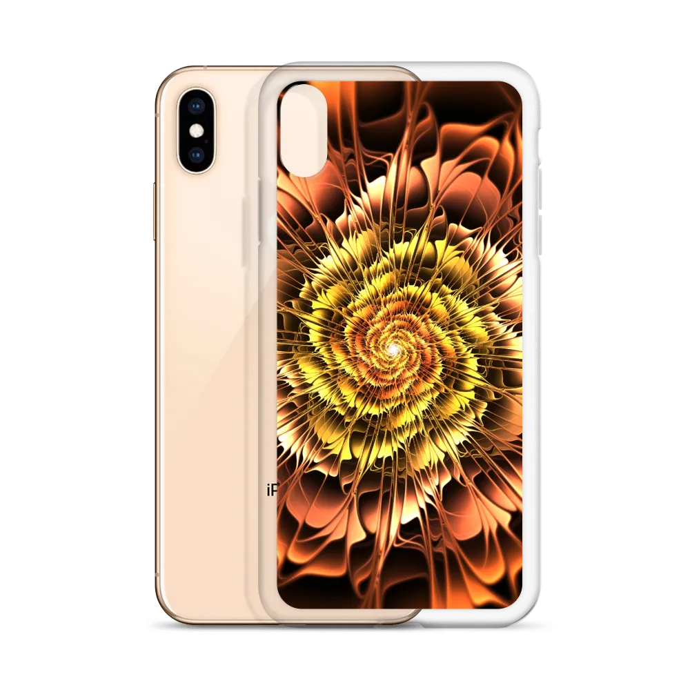 Abstract Flower 01 iPhone Case