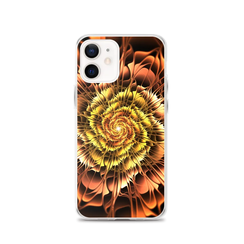 Abstract Flower 01 iPhone Case