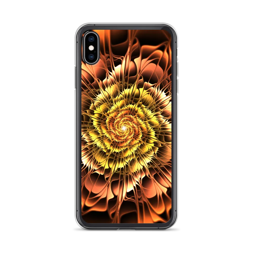 Abstract Flower 01 iPhone Case