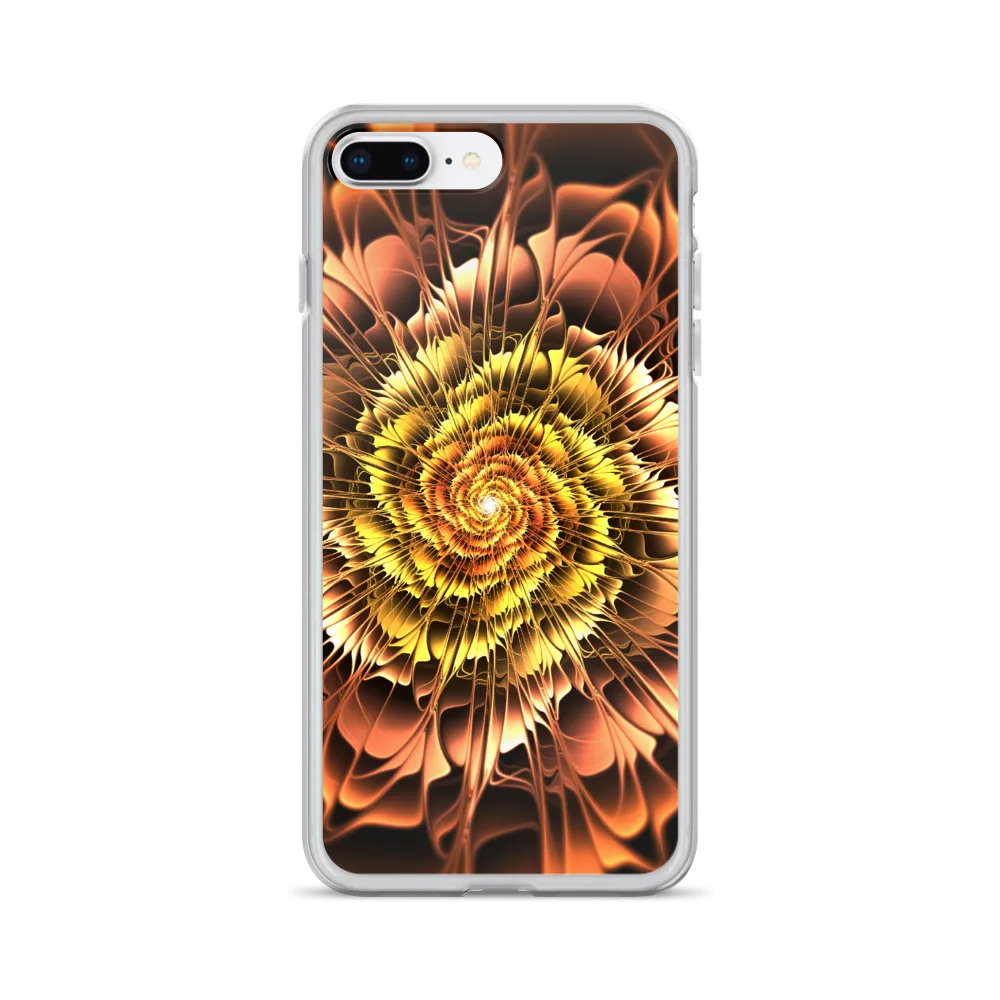 Abstract Flower 01 iPhone Case