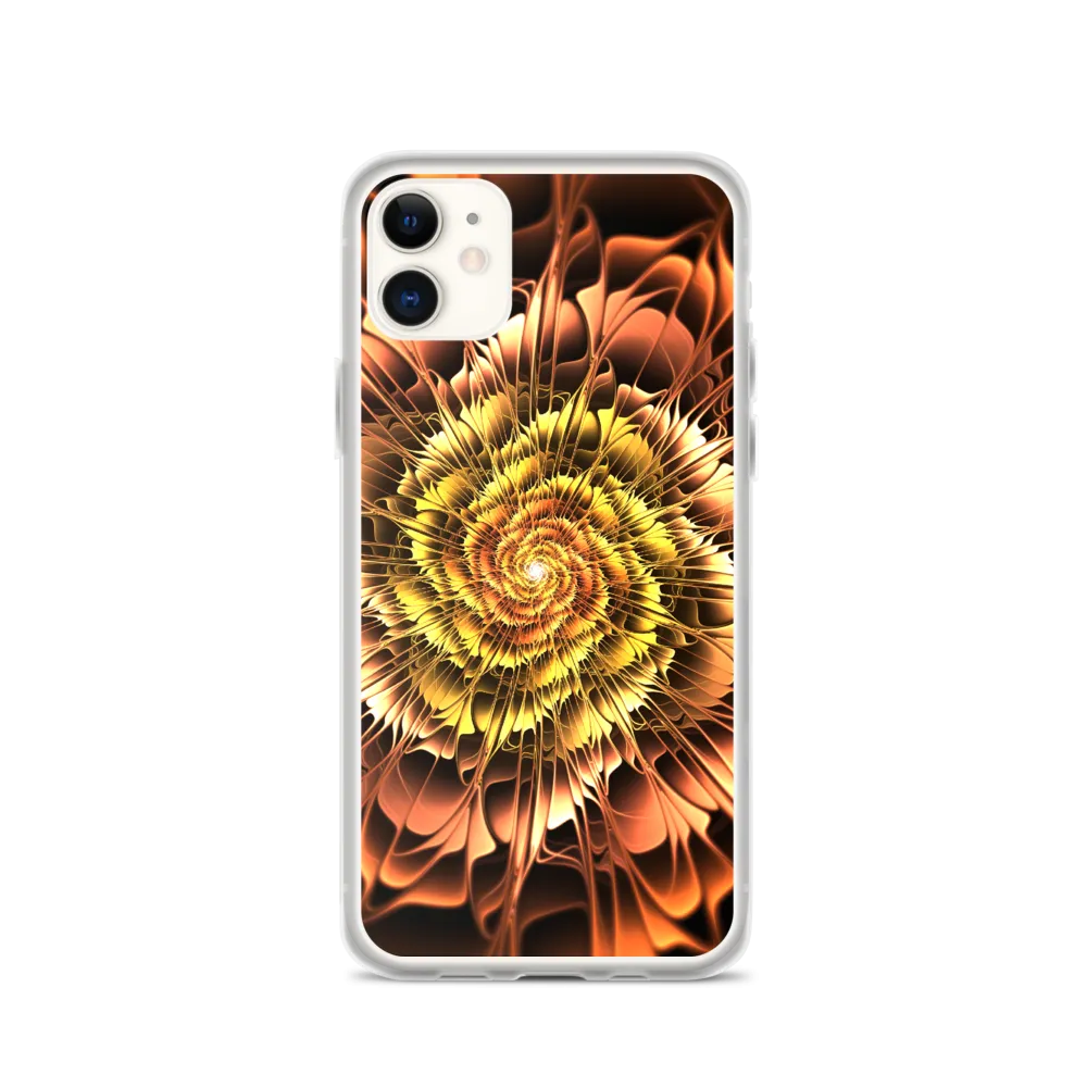 Abstract Flower 01 iPhone Case