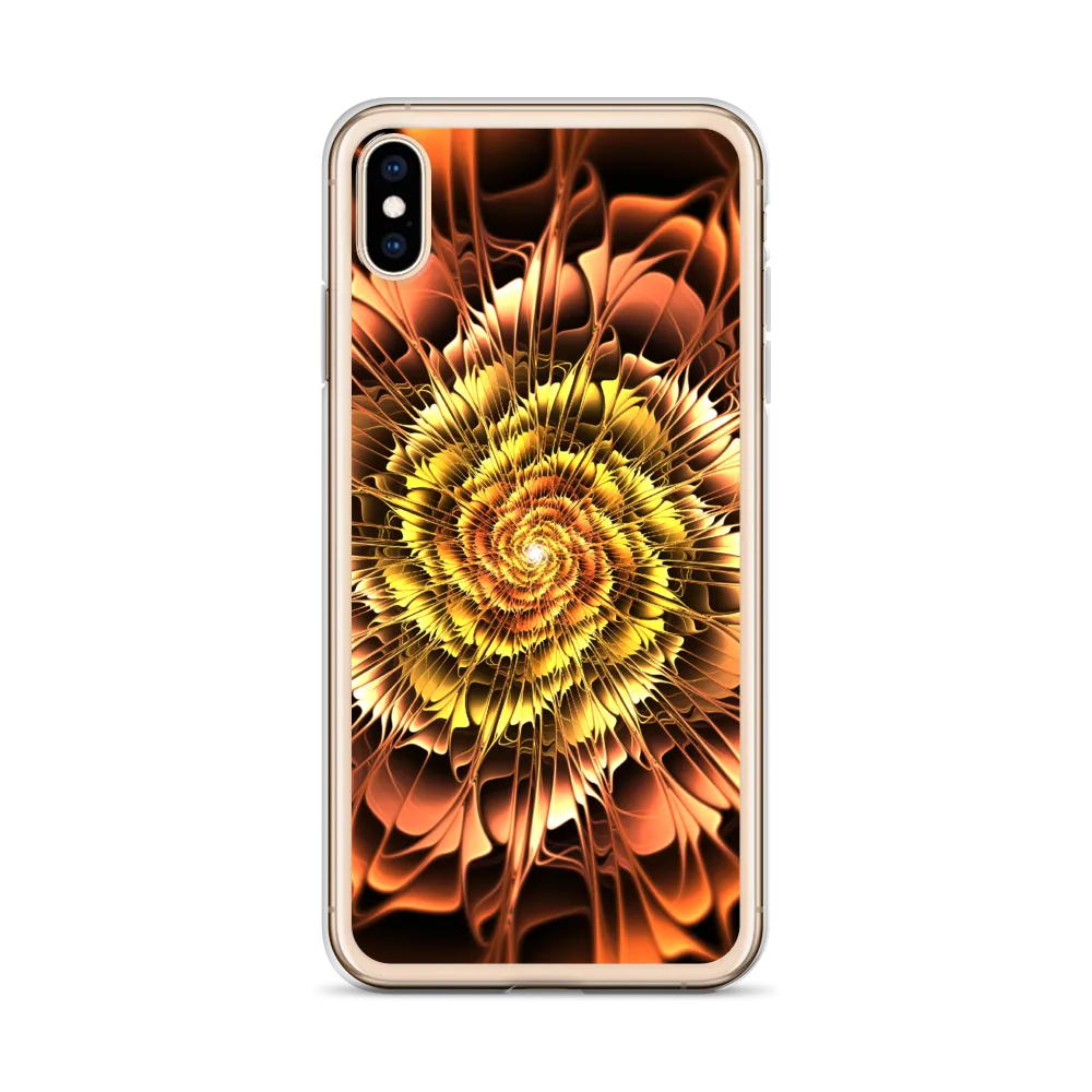 Abstract Flower 01 iPhone Case