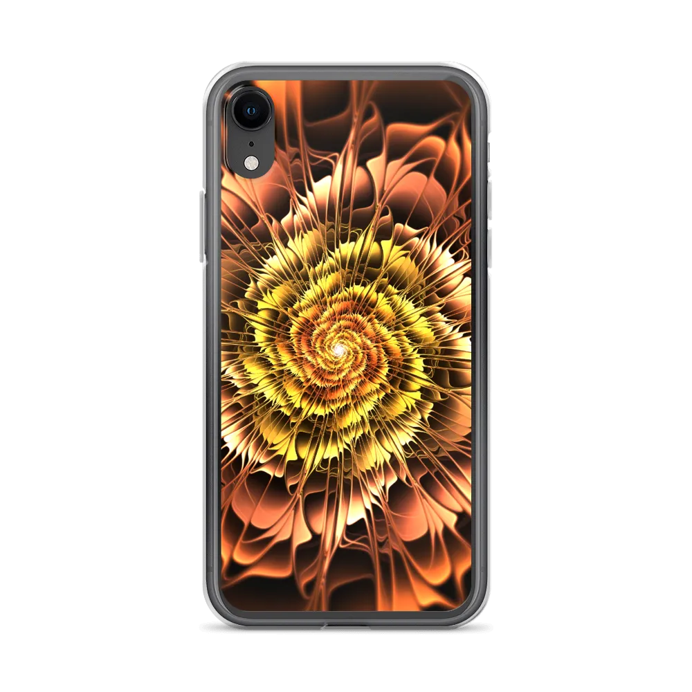 Abstract Flower 01 iPhone Case