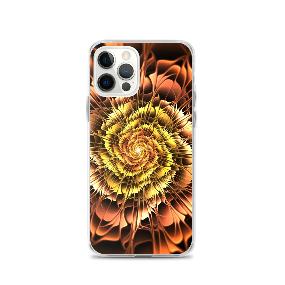 Abstract Flower 01 iPhone Case