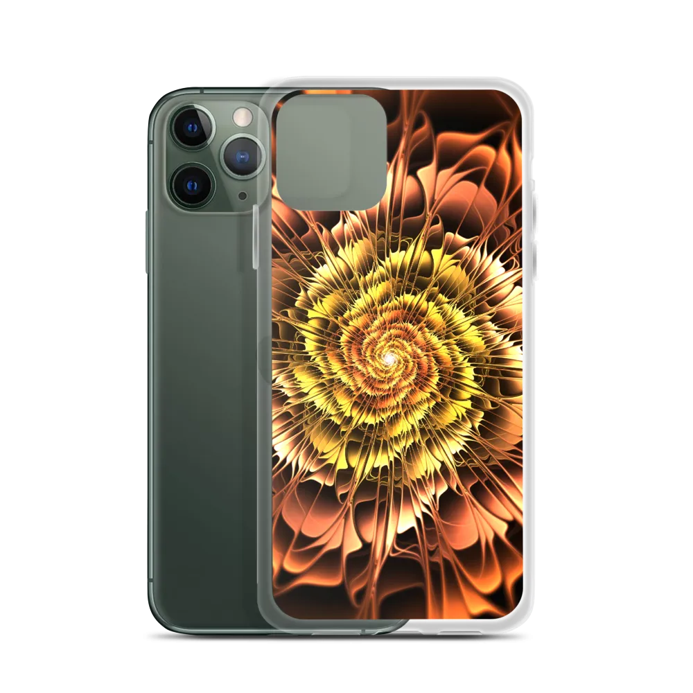 Abstract Flower 01 iPhone Case