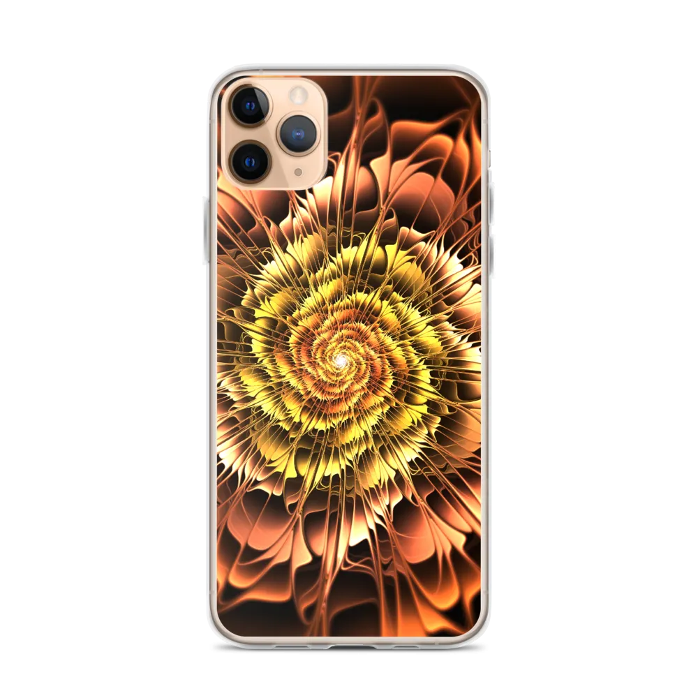 Abstract Flower 01 iPhone Case