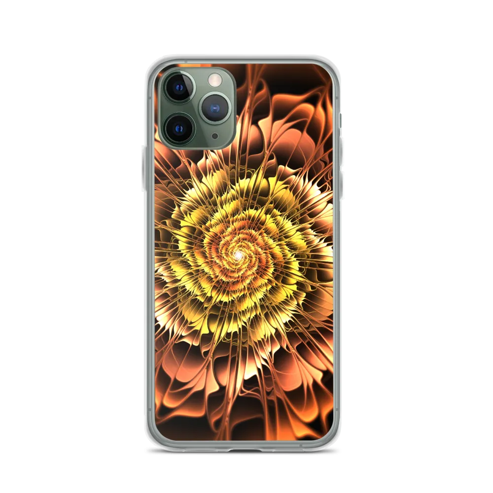 Abstract Flower 01 iPhone Case