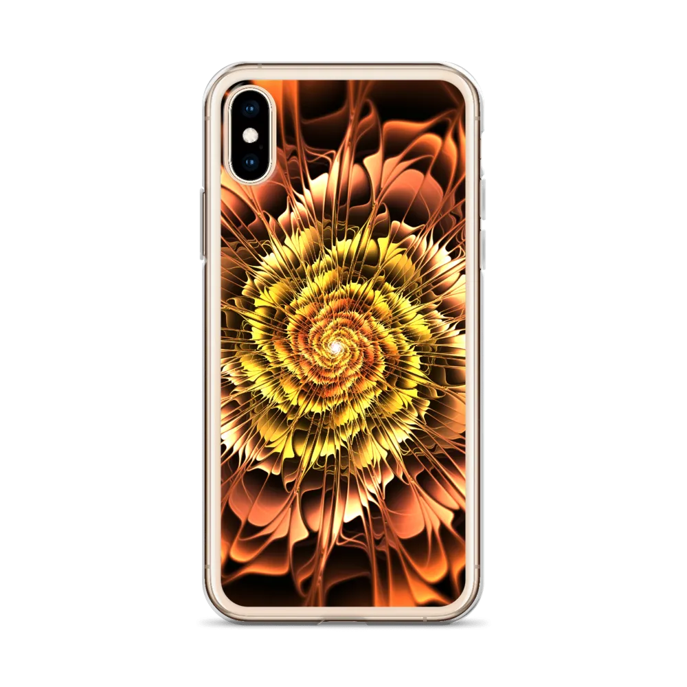 Abstract Flower 01 iPhone Case