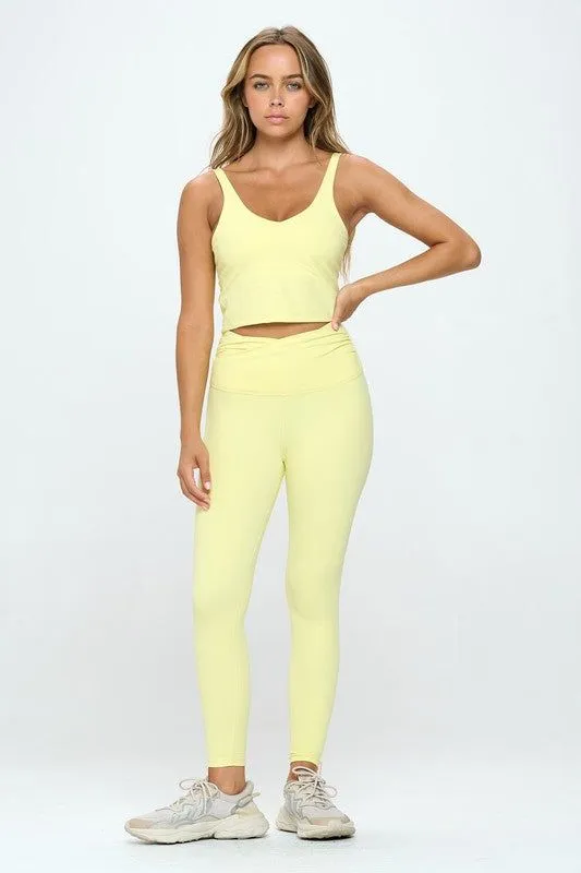 Activewear Set Top and Leggings