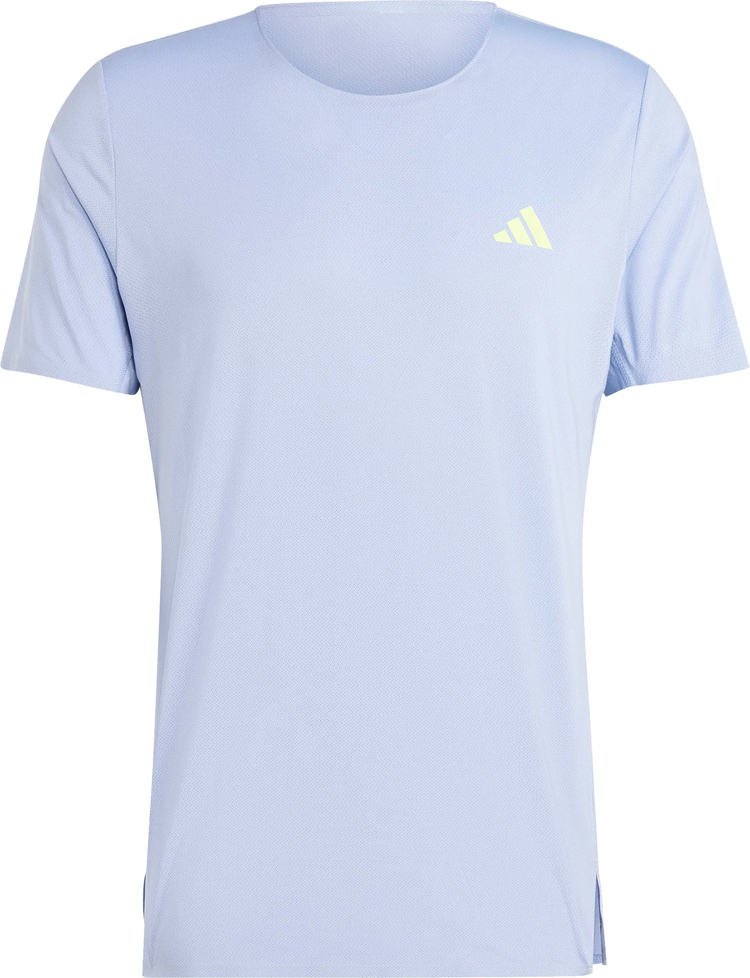 adidas Adizero Short Sleeve Mens Running Top - Blue