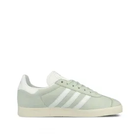 Adidas Gazelle Lace-Up Green Suede Leather Womens Trainers BY9034