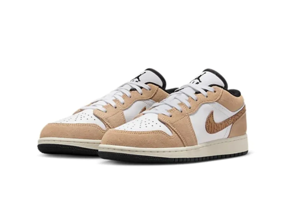 Air Jordan 1 Low SE Brown Elephant (GS)