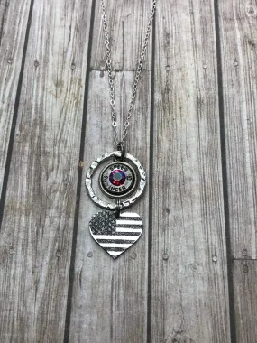 American Flag Necklace