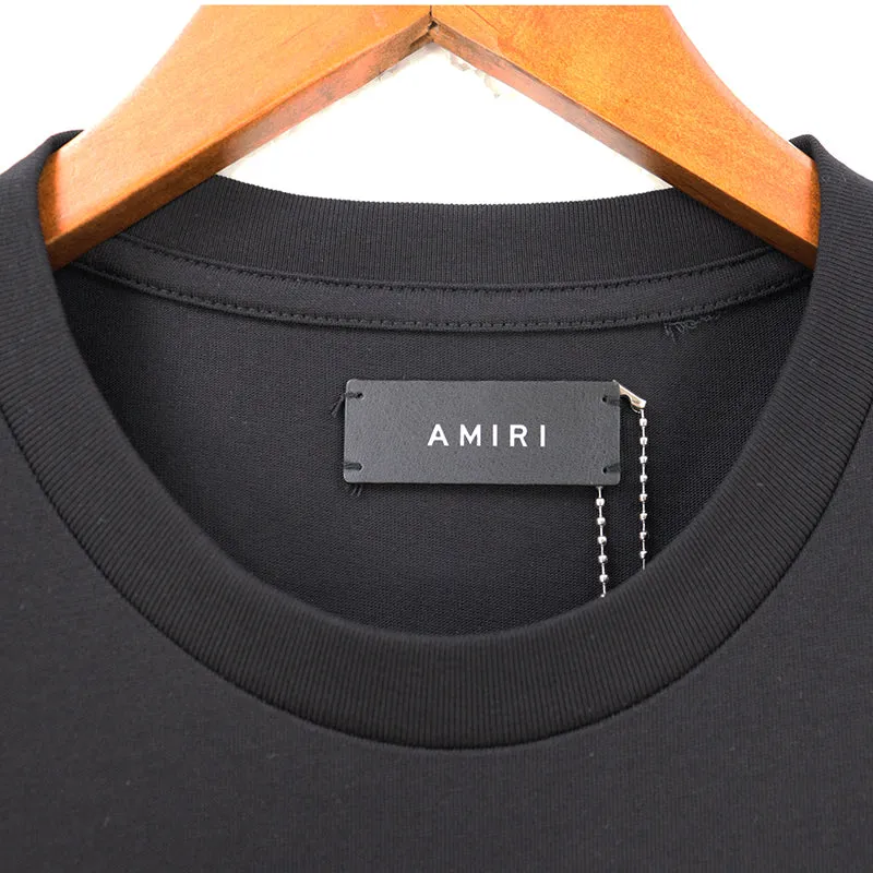 AMIRI Poison cotton T-shirt Black/Blue