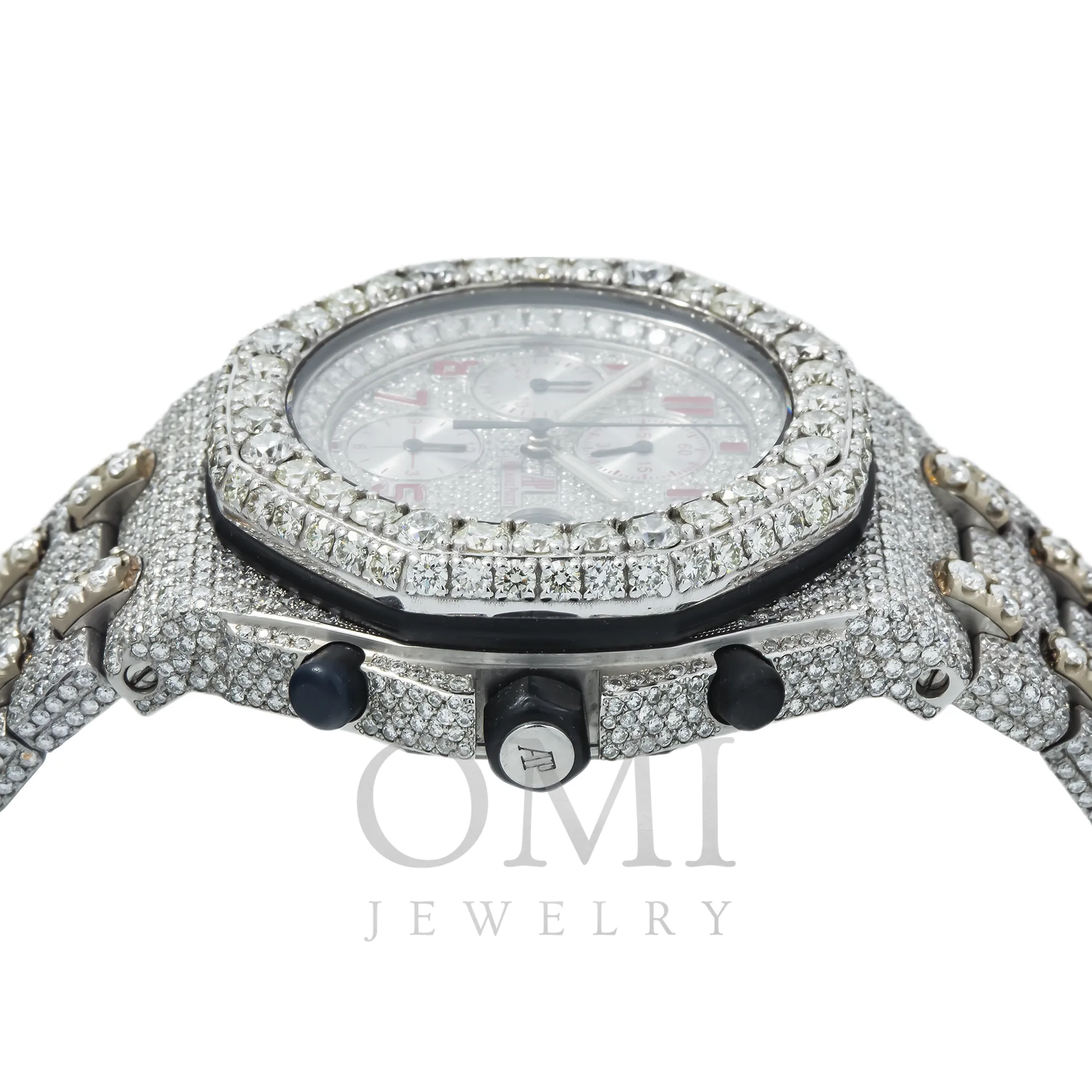 Audemars Piguet Royal Oak Offshore Chronograph 25940SK 42MM Diamond Dial And Bezel With 25.90 CT Diamonds