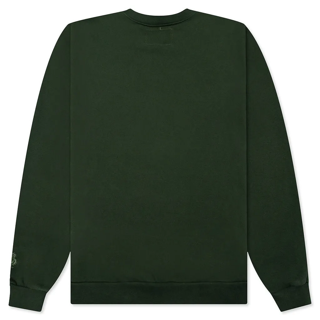 Beyond The Past Crewneck - Green