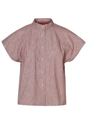 Bibianna Shirt Raspberry Stripe