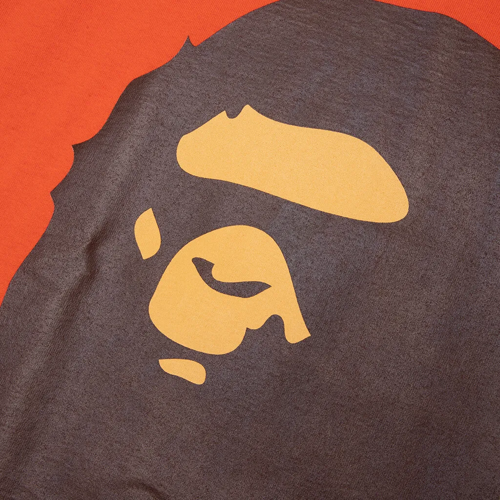 Big Ape Head Tee - Orange