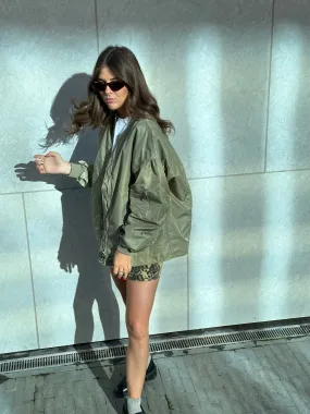 Billie bomber green