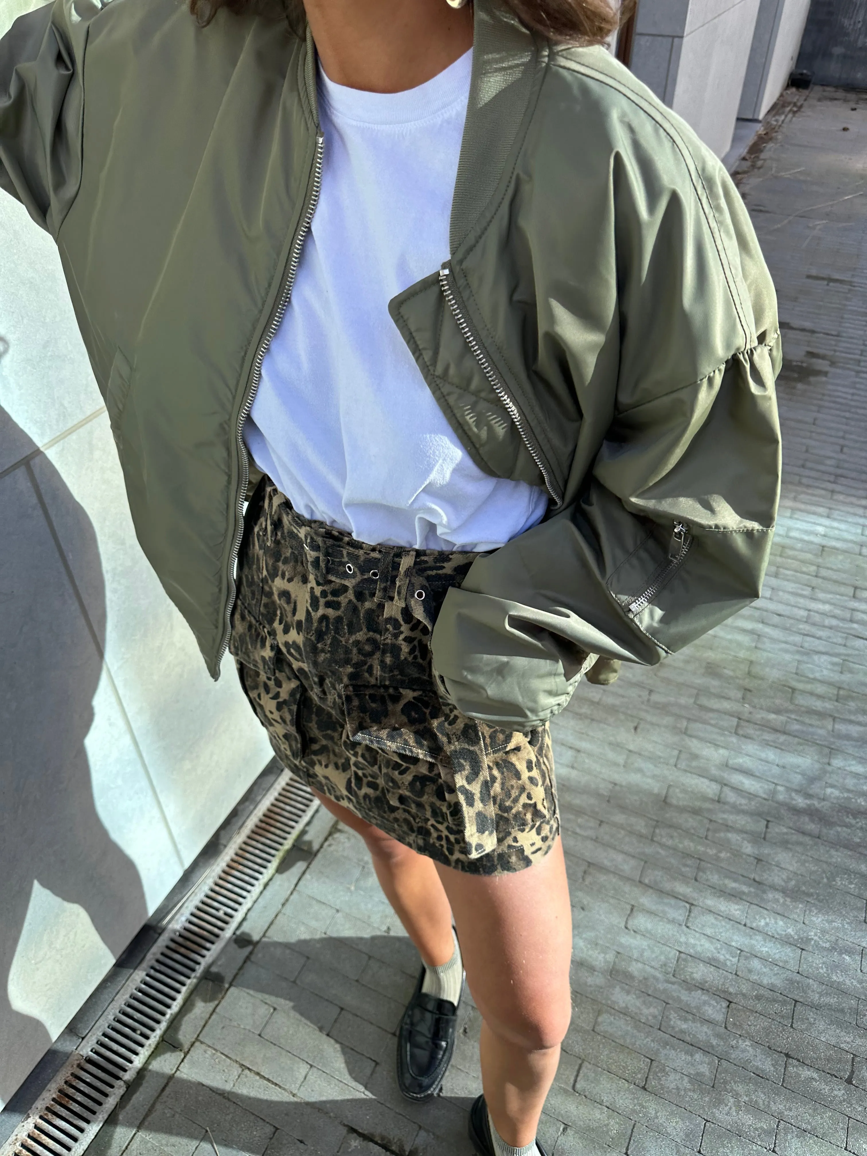 Billie bomber green