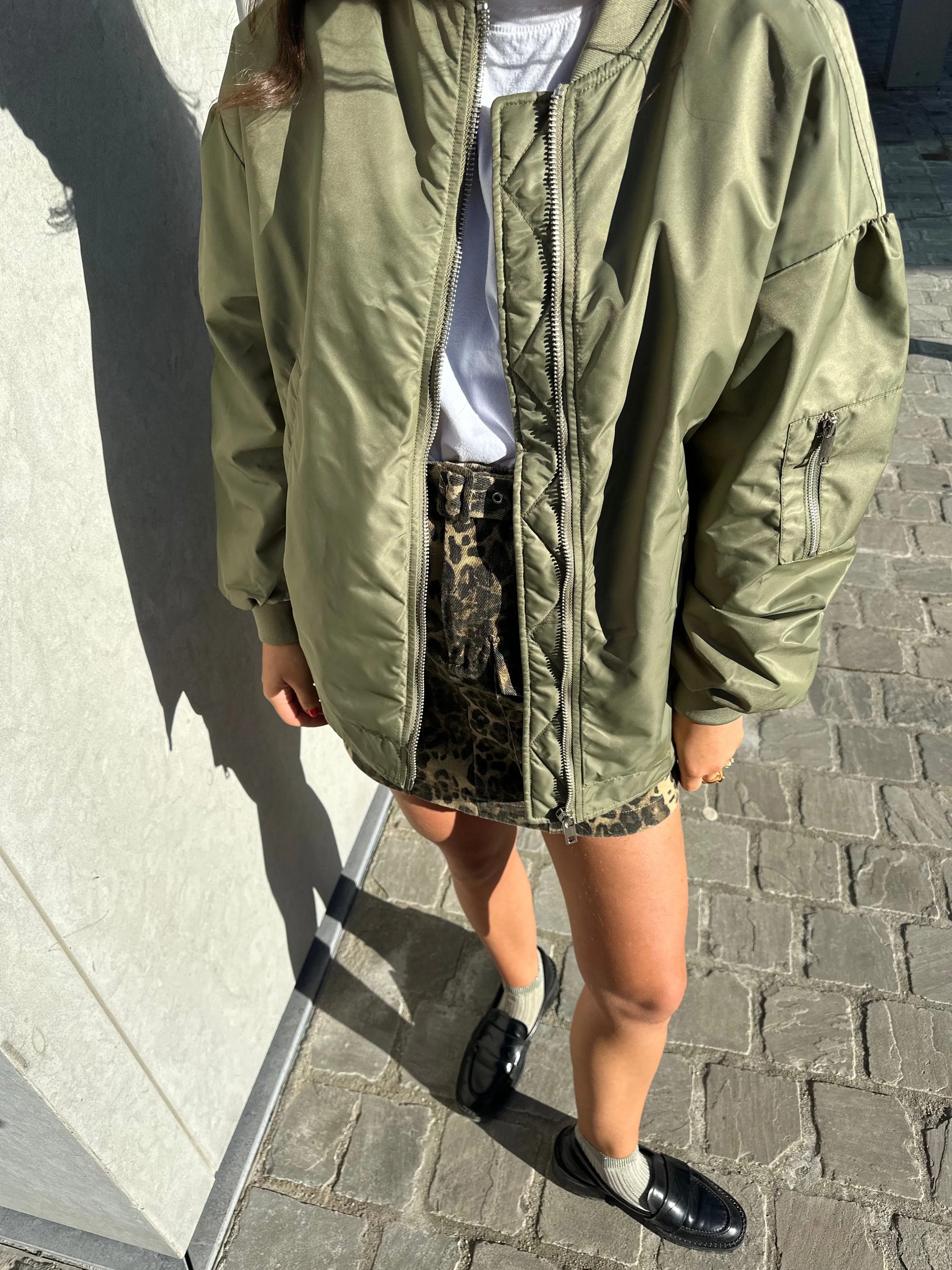 Billie bomber green