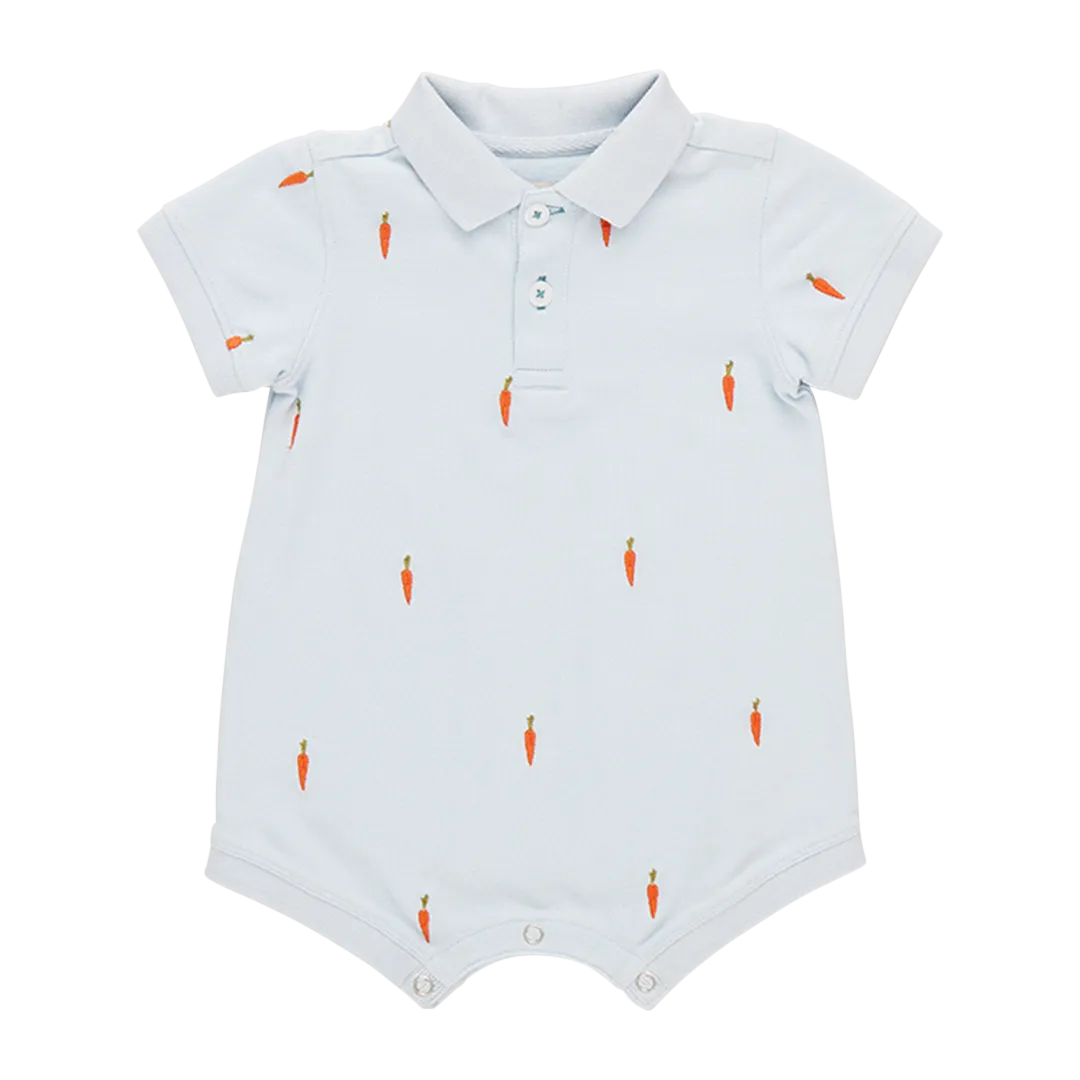 Blue Rooster Baby Boys Alec Jumper - Carrot Embroidery