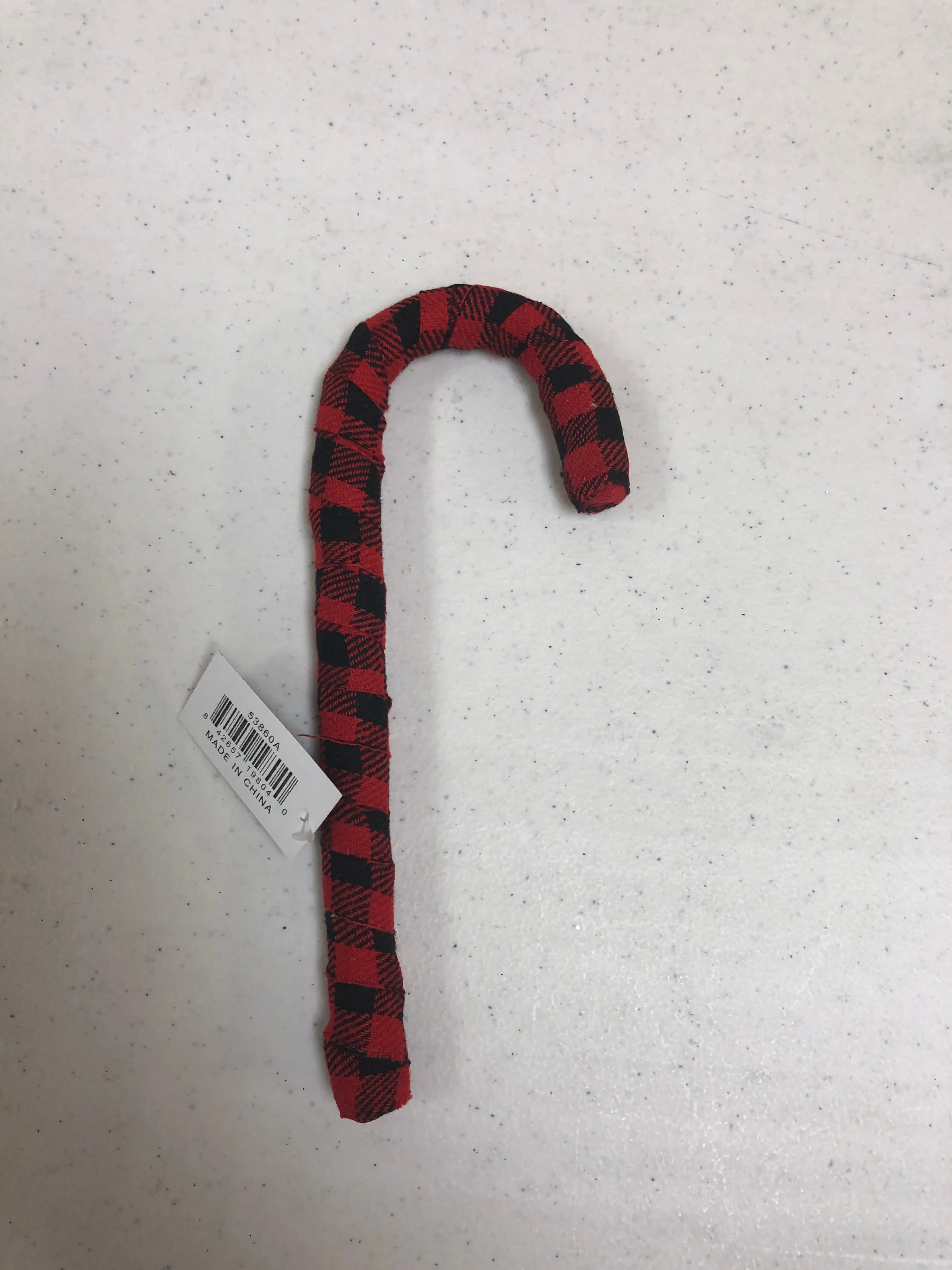 Buffalo Check Candy Cane