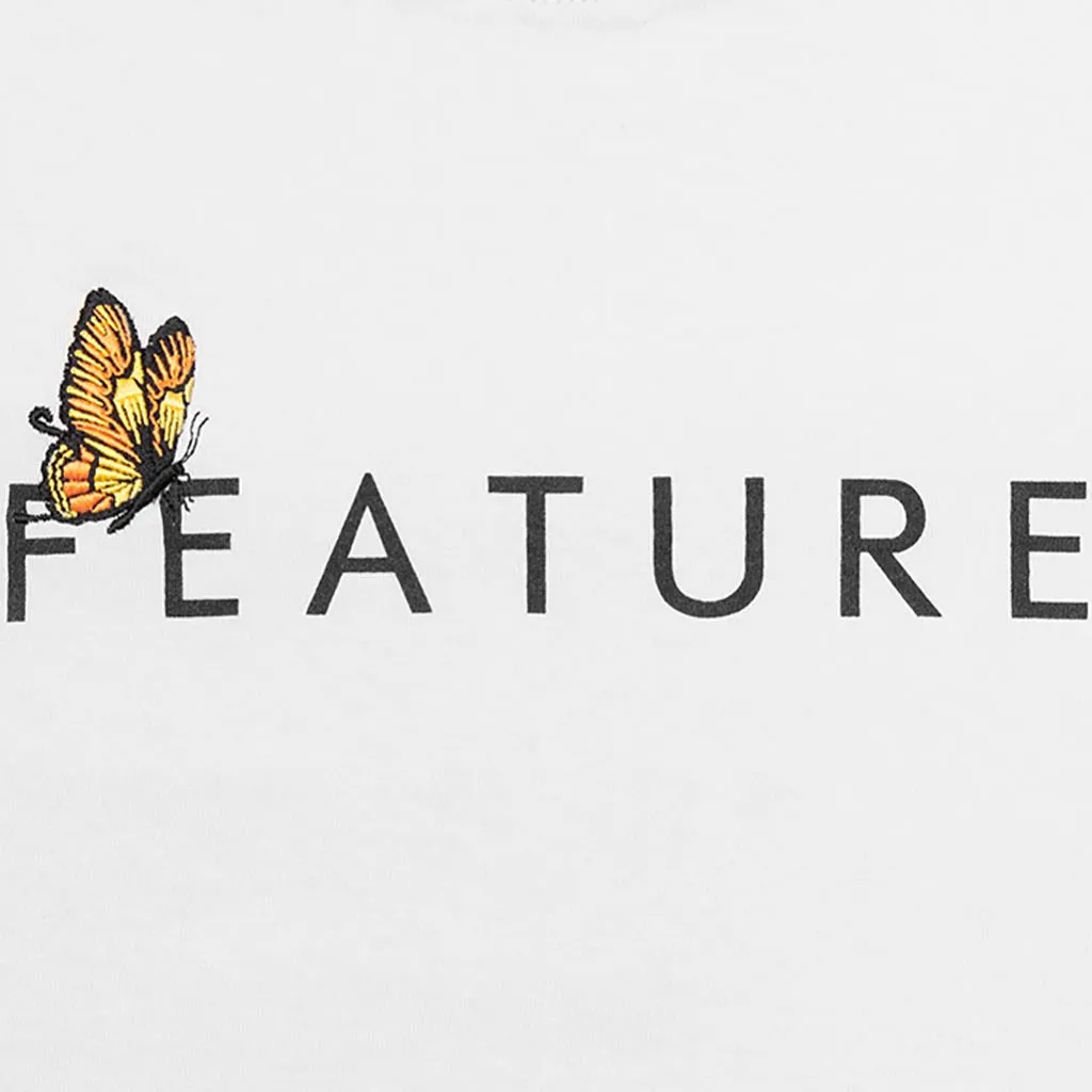 Butterfly Logo Tee - Off-White