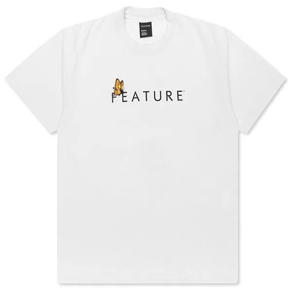 Butterfly Logo Tee - Off-White