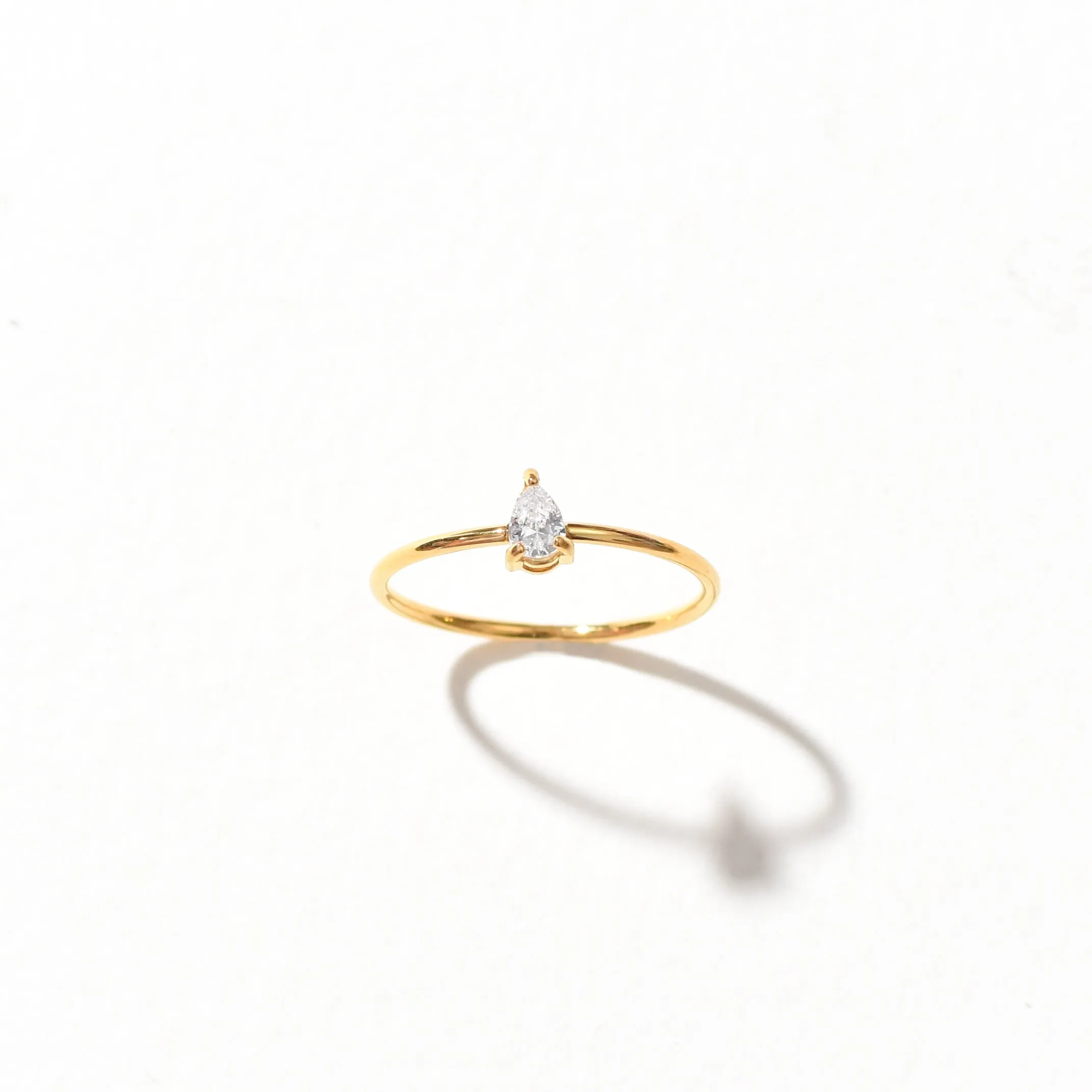 Camille Teardrop Ring - Mini