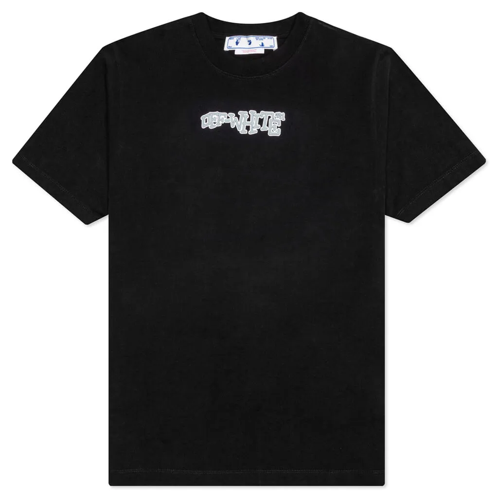 Carlos Type Over S/S Tee - Black/White