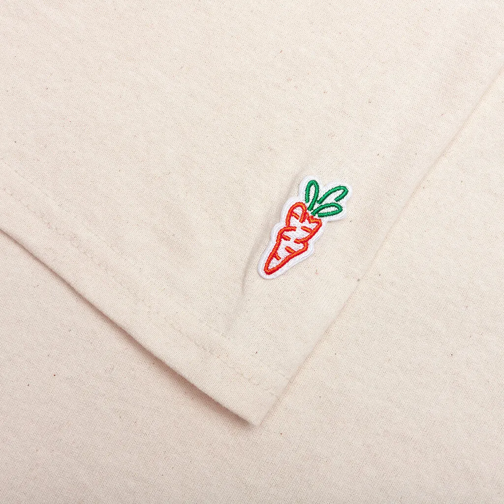 Carrots By Anwar Carrots Wordmark T-Shirt - Cream