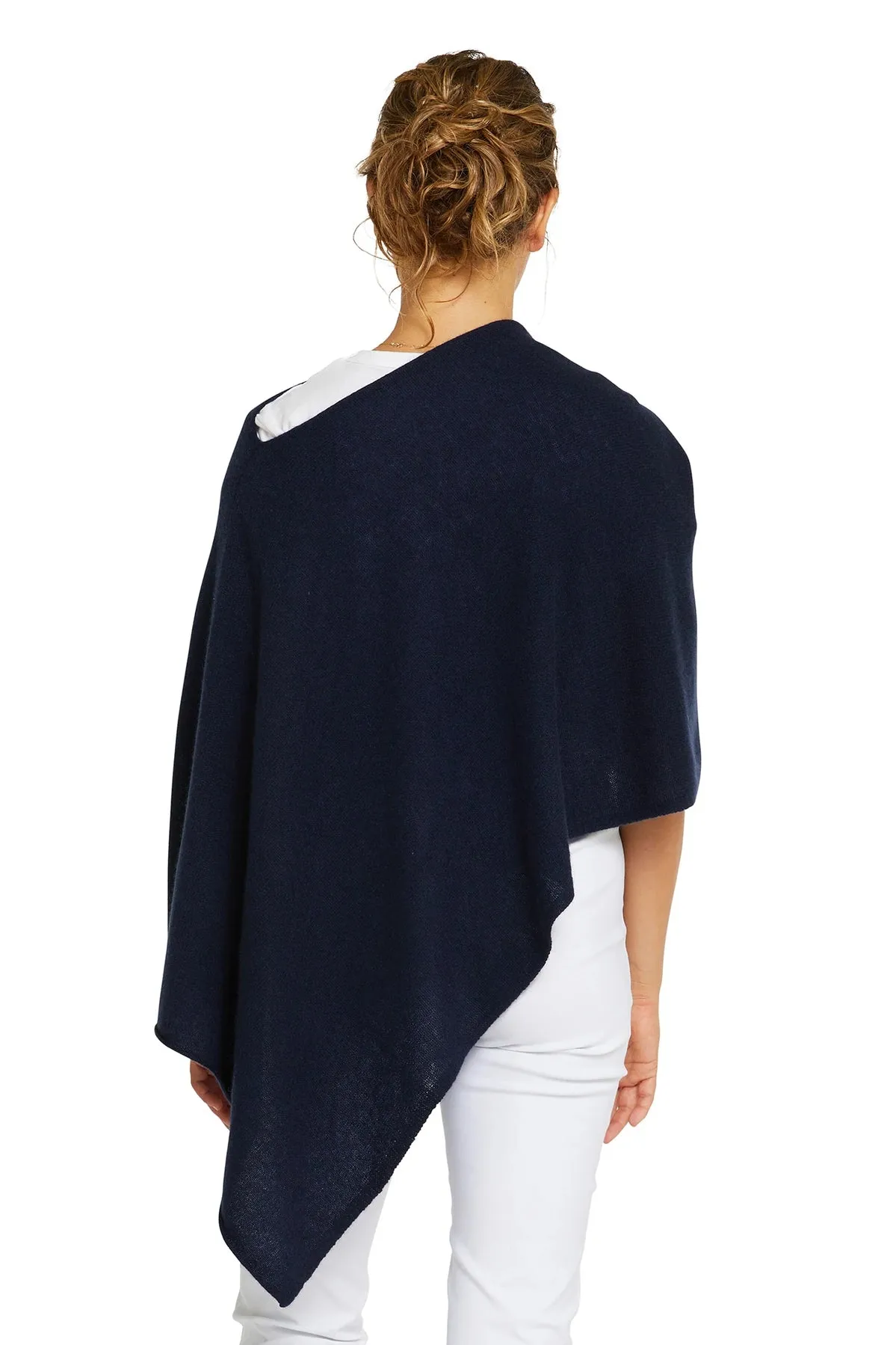 Cashmere Topper - INDIGO