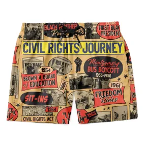 Civil Rights Events in 50s Style Shorts