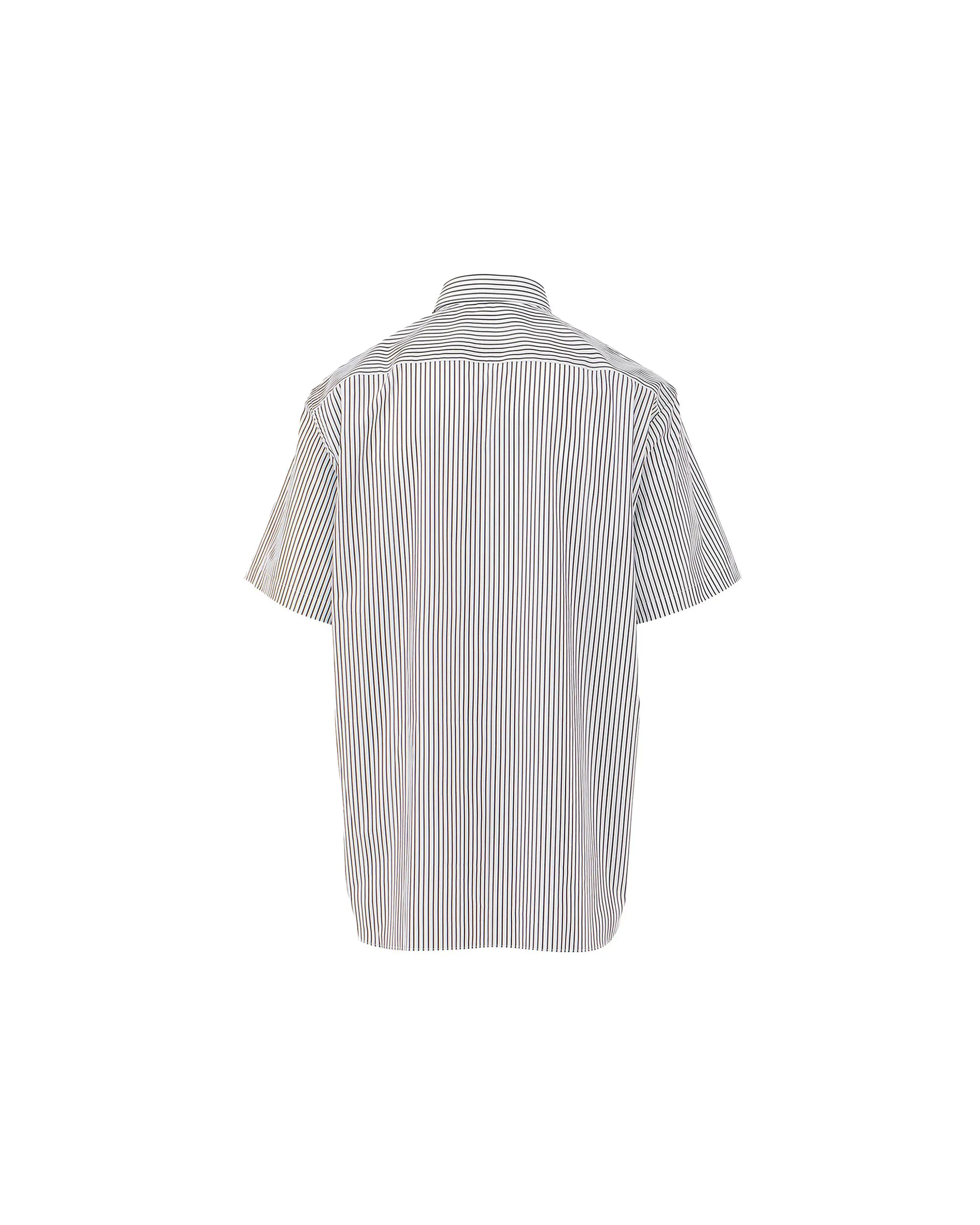 Contrast Stripe Short Sleeve Shirt - Multi