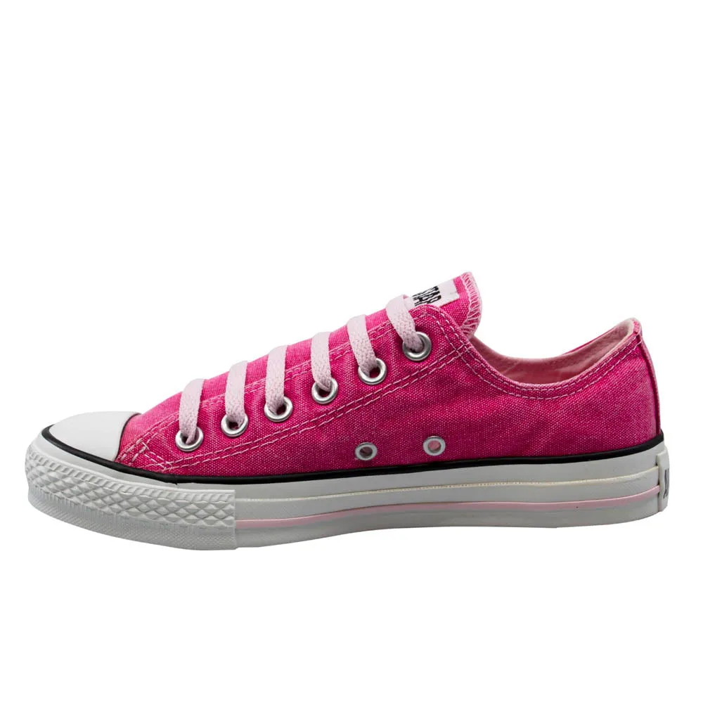 Converse Chuck Taylor Sunfaded OX Lo Lace Up Plimsolls - Womens