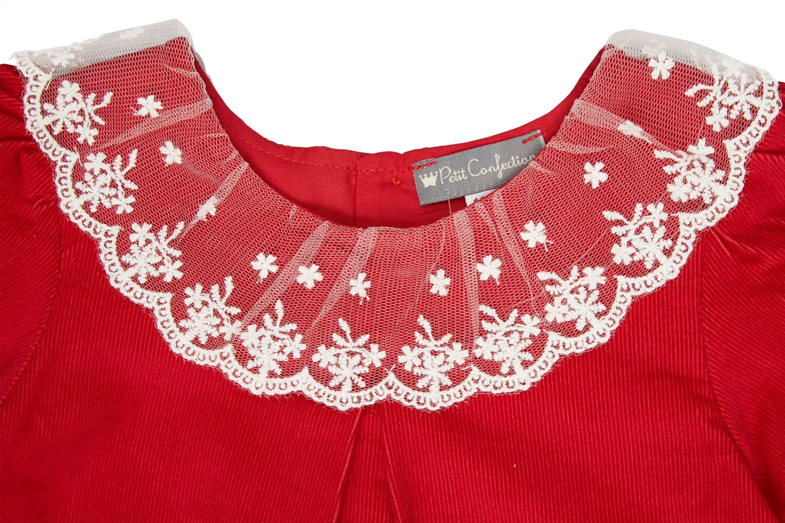 Corduroy Lace Dress   Bloomer