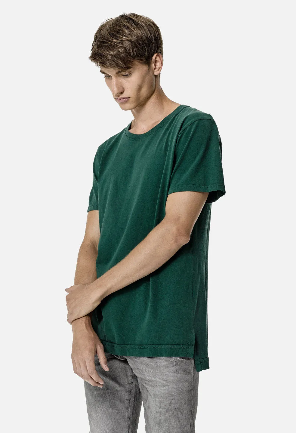 Cotton Mercer Tee / Forest