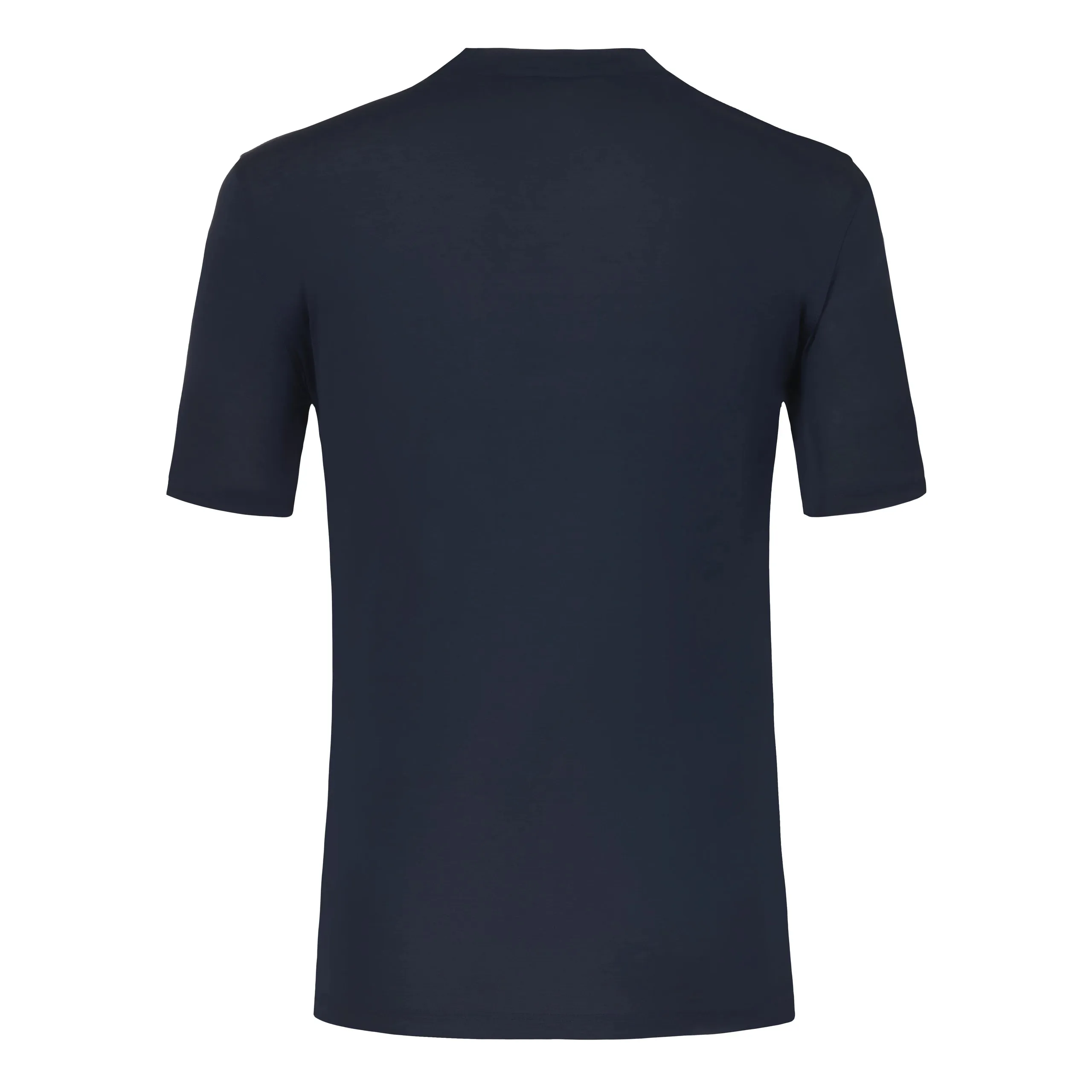 Cotton T-Shirt in Dark Blue