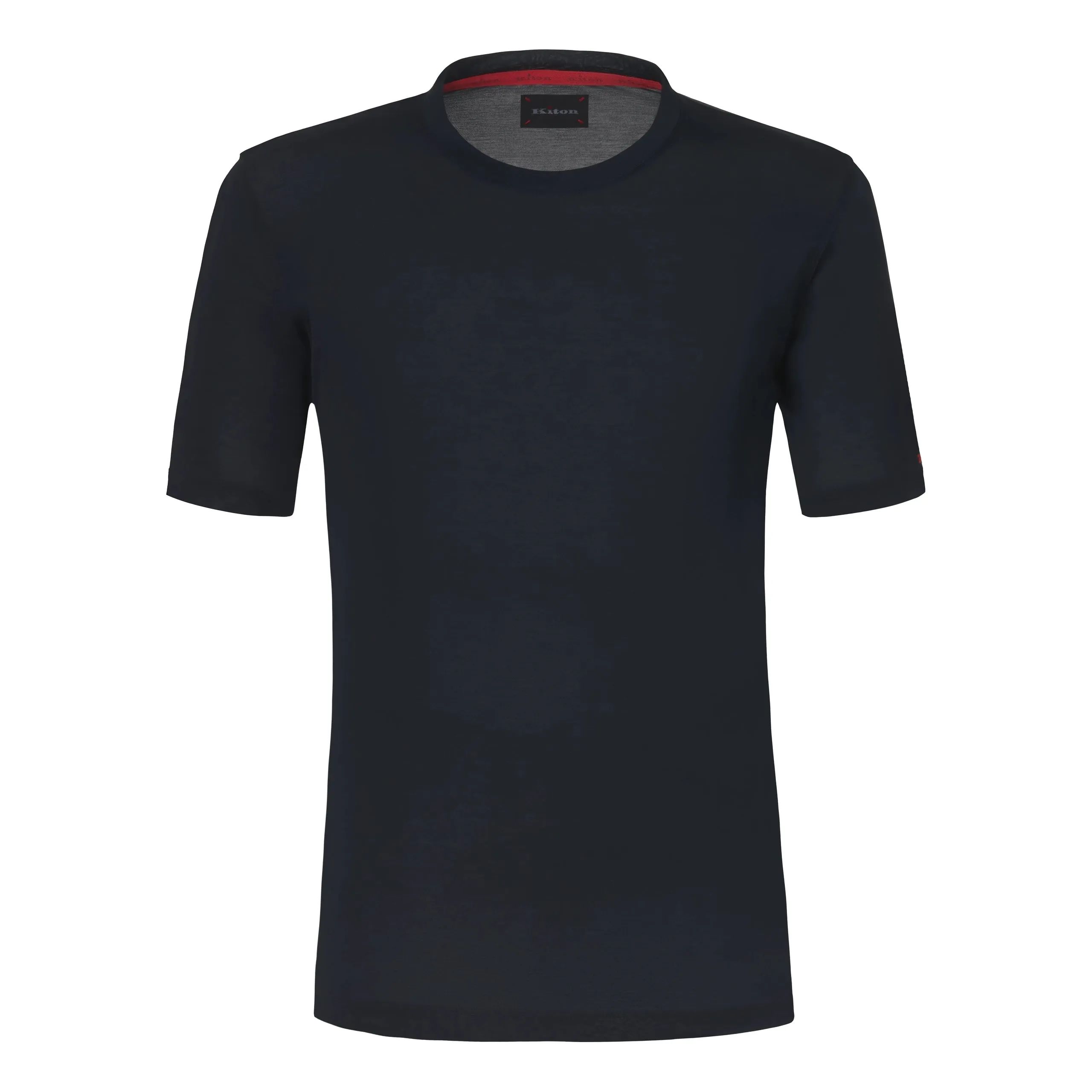 Cotton T-Shirt in Navy Blue