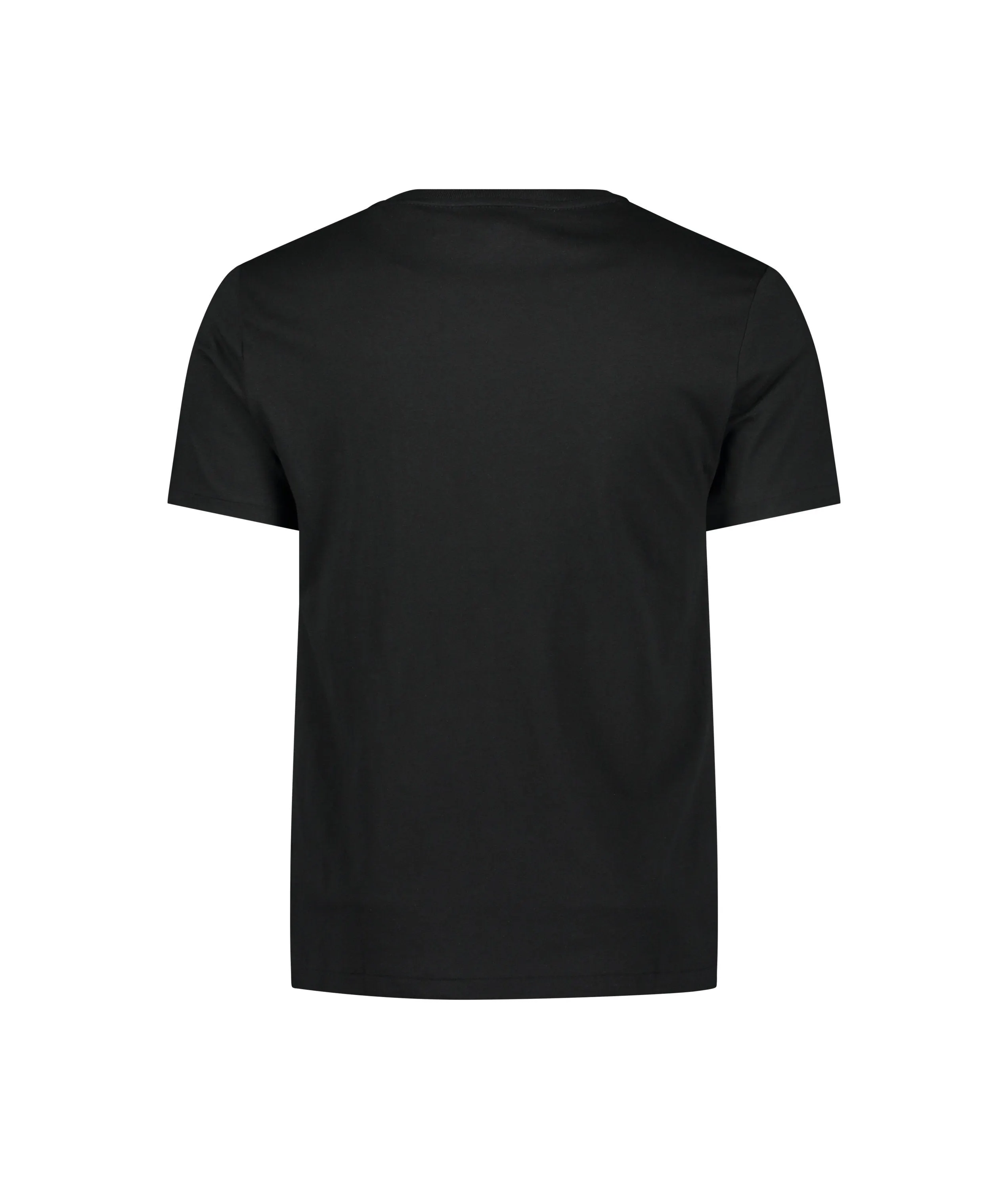 Custom Slim Fit Jersey Crewneck T-shirt - Black