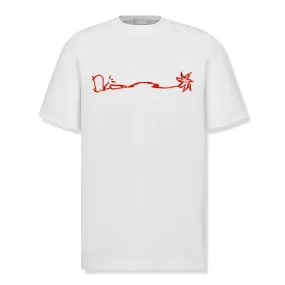 Dior x Cactus Jack Oversized White T Shirt