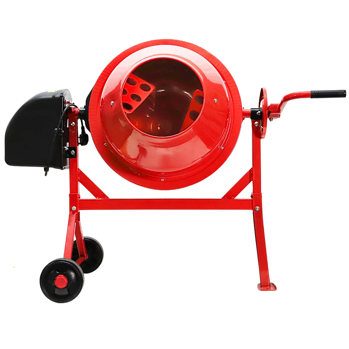 Excel 70L Portable Cement Concrete Mixer 240V/220W with Wheels