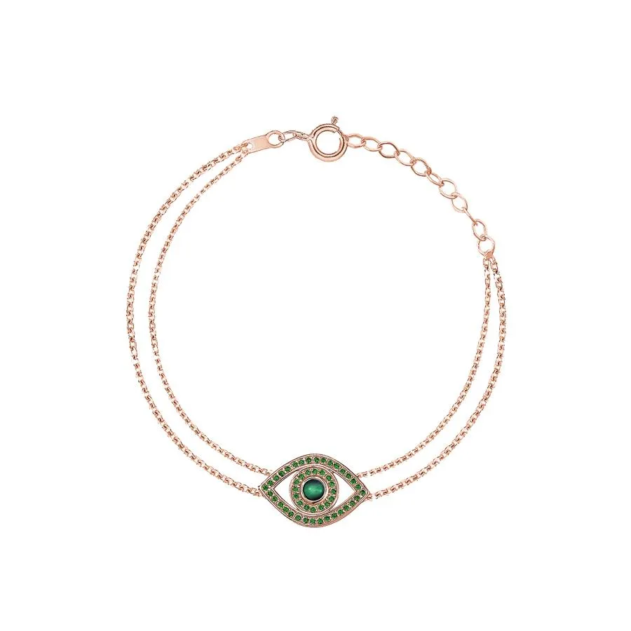 EYE ON YOU BRACELET EMERALD