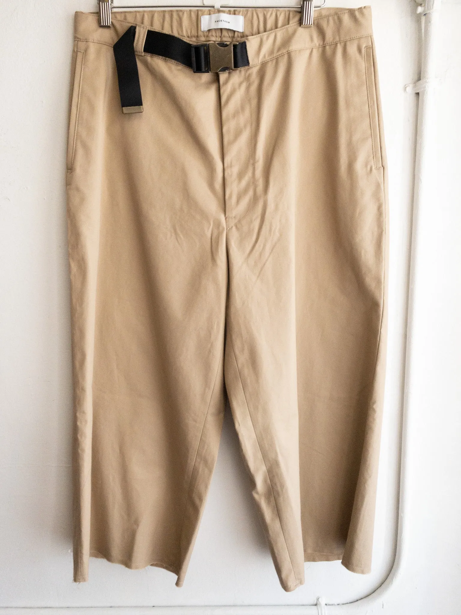 Facetasm Khaki Long Shorts